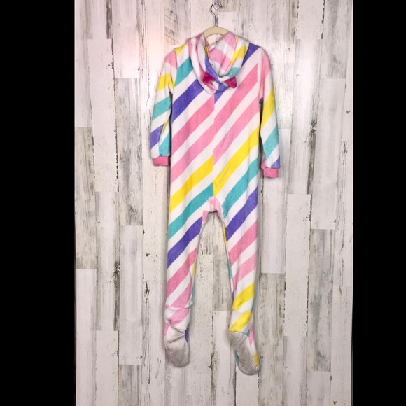 Jessica Simpson rainbow hooded onesie - Picture 2 of 4